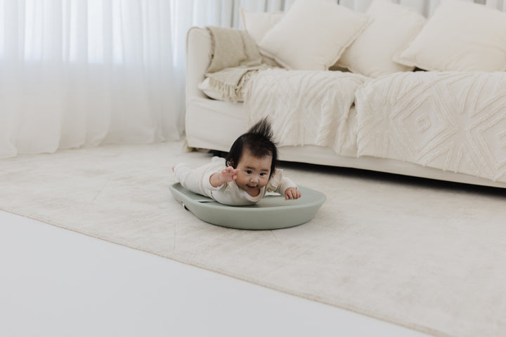 Bubble Cuddle Changing Mat - Sage