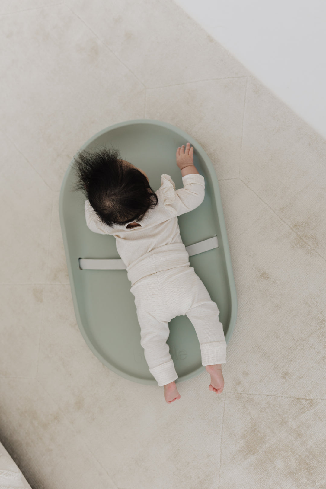 Bubble Cuddle Changing Mat - Sage
