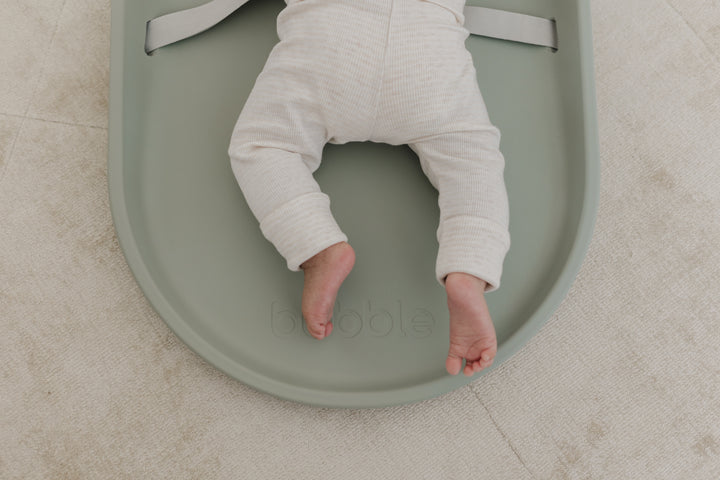 Bubble Cuddle Changing Mat - Sage