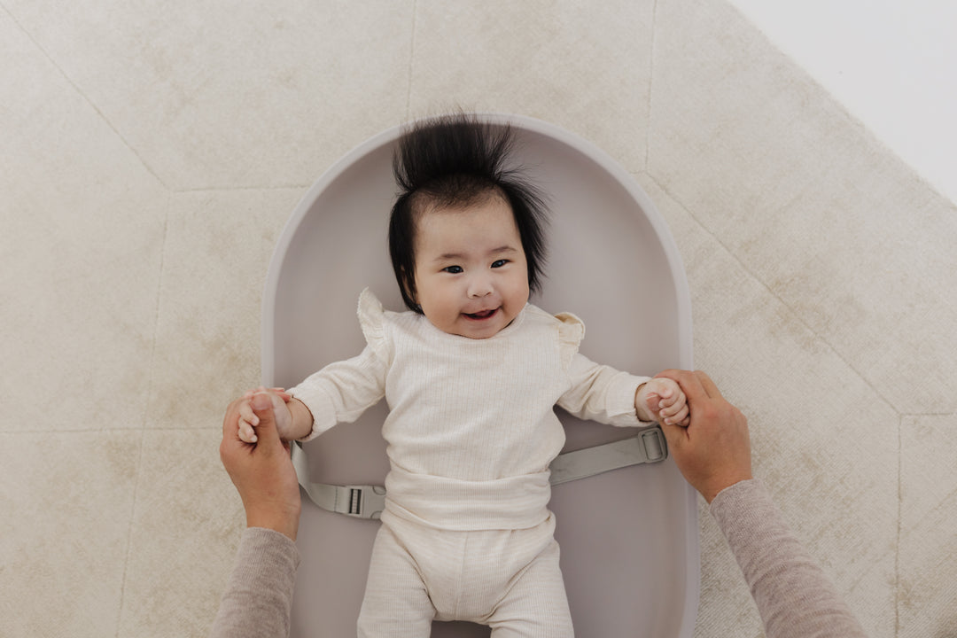 Bubble Cuddle Changing Mat - Taupe
