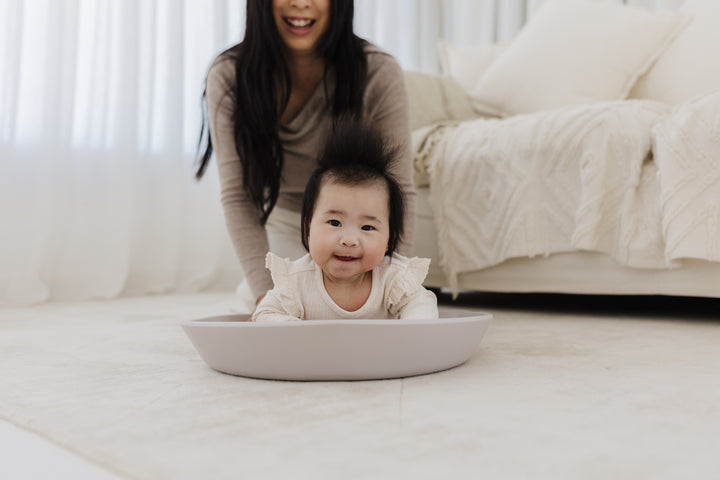 Bubble Cuddle Changing Mat - Taupe