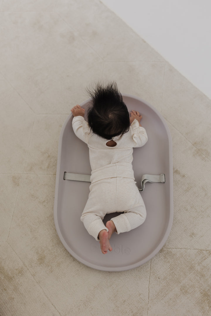 Bubble Cuddle Changing Mat - Taupe