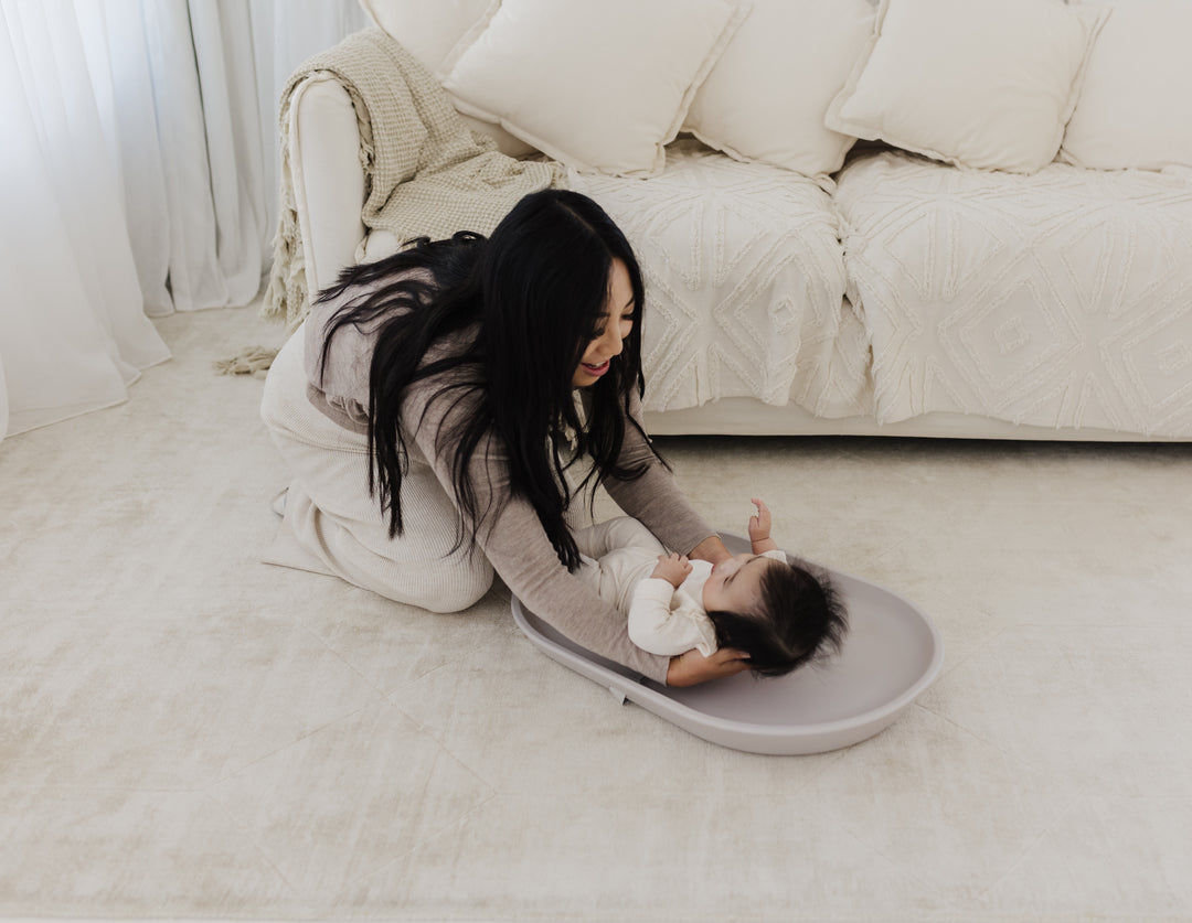 Bubble Cuddle Changing Mat - Taupe