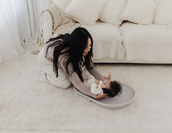 Bubble Cuddle Changing Mat - Taupe