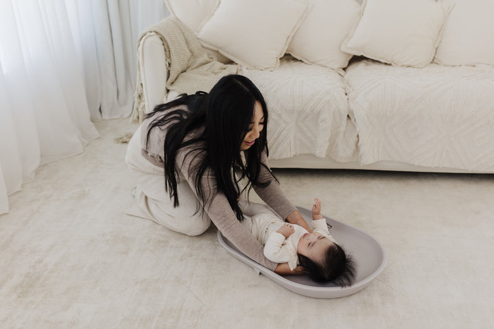 Bubble Cuddle Changing Mat - Taupe