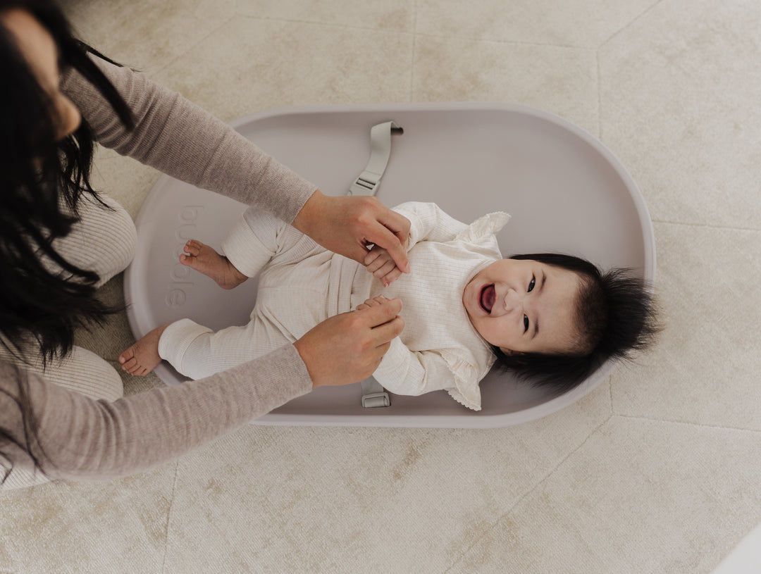 Bubble Cuddle Changing Mat - Taupe