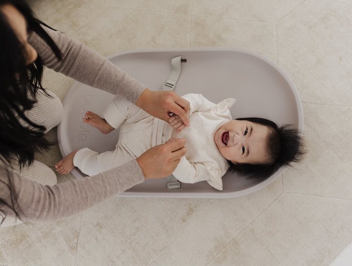 Bubble Cuddle Changing Mat - Taupe