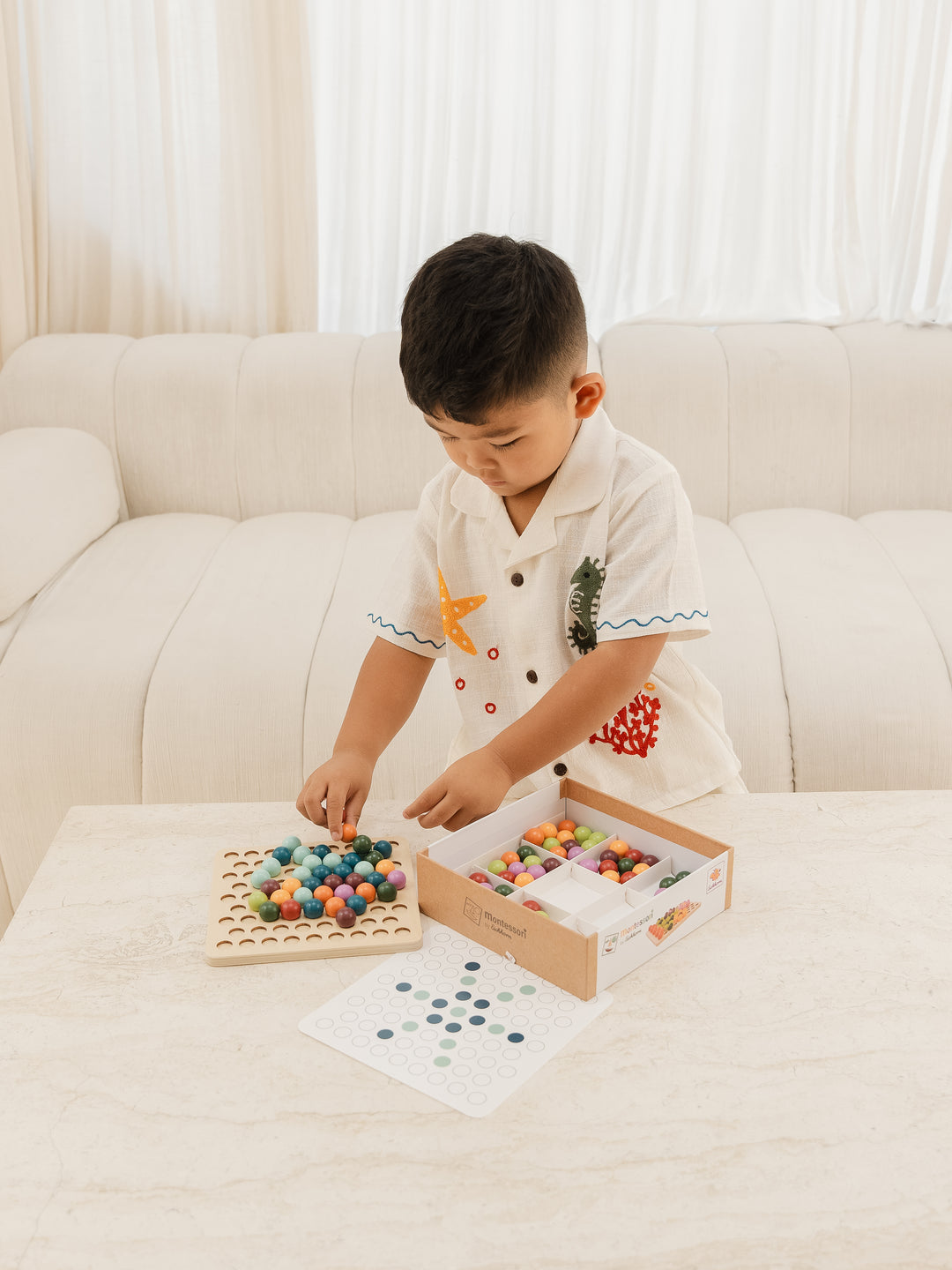 Bubble Montessori by Eichhorn Sorting Beads