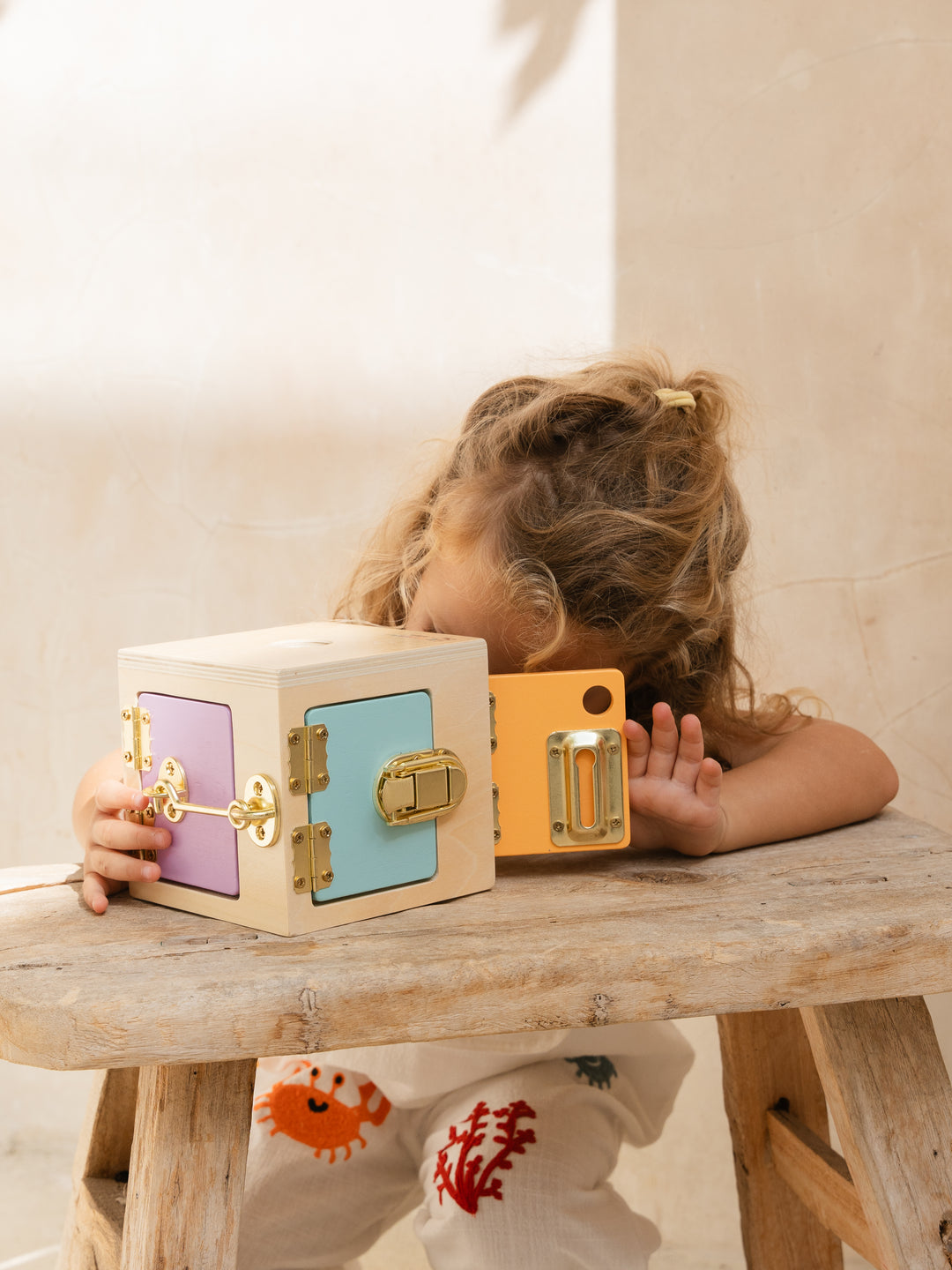 Bubble Montessori by Eichhorn Lock Cube