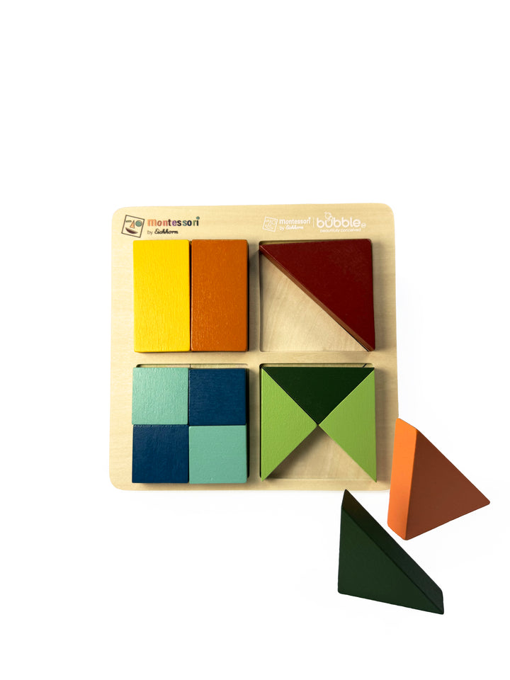 Bubble Montessori by Eichhorn Shape Puzzle