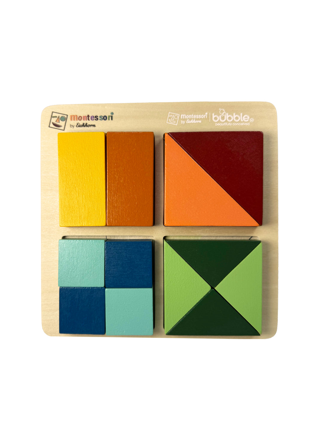 Bubble Montessori by Eichhorn Shape Puzzle