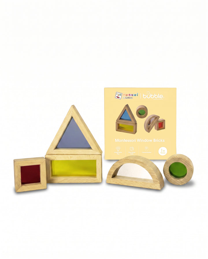 Bubble Montessori by Eichhorn Window Bricks