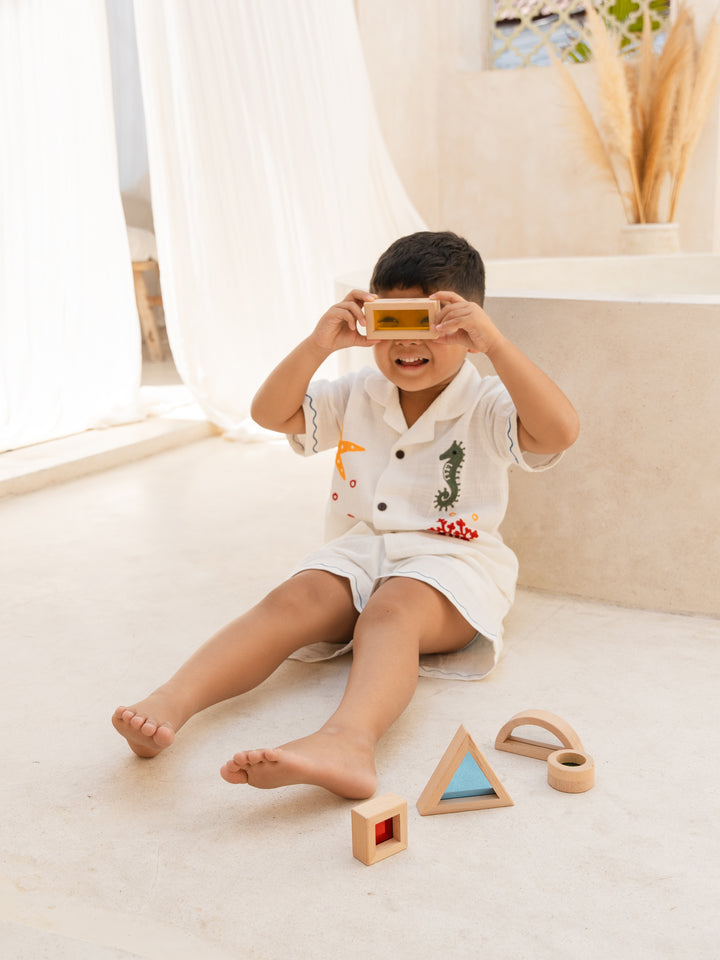Bubble Montessori by Eichhorn Window Bricks