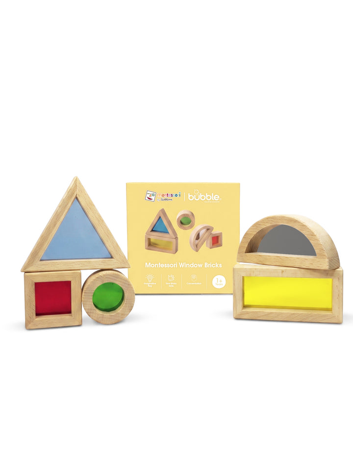 Bubble Montessori by Eichhorn Window Bricks