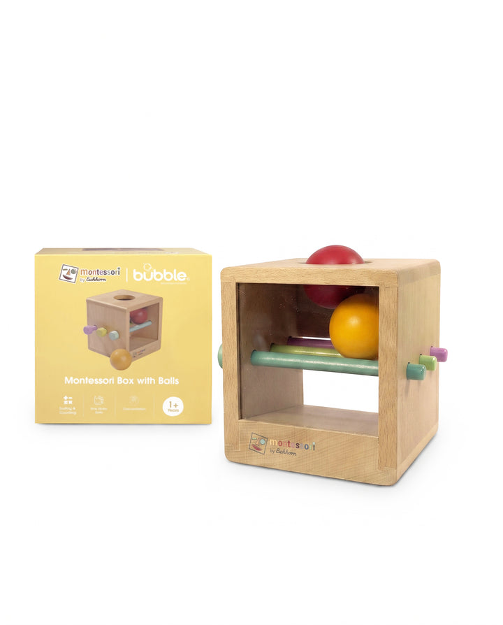 Bubble Montessori by Eichhorn Box with Balls