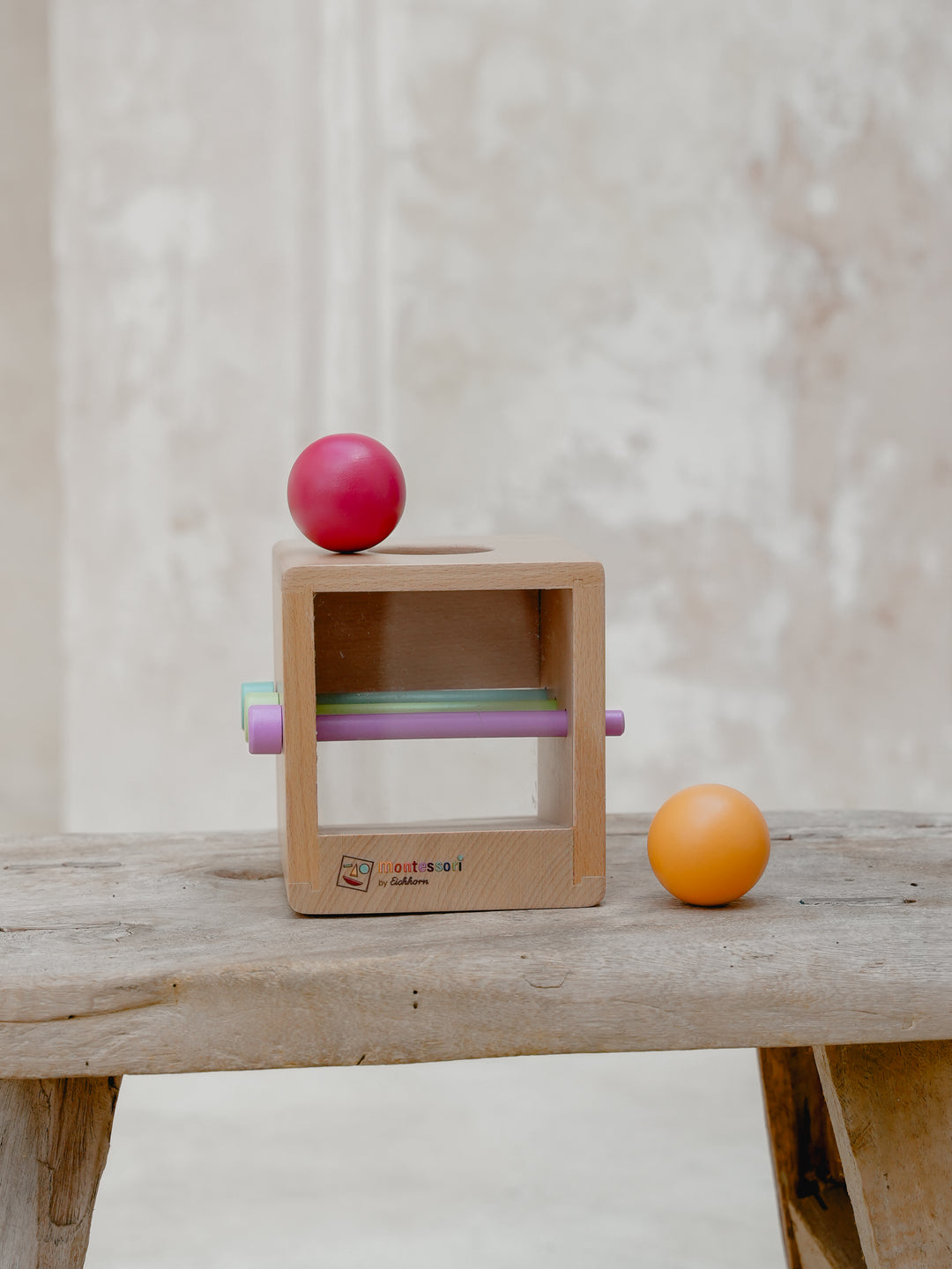 Bubble Montessori by Eichhorn Box with Balls