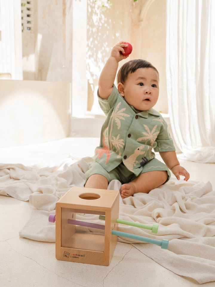 Bubble Montessori by Eichhorn Box with Balls