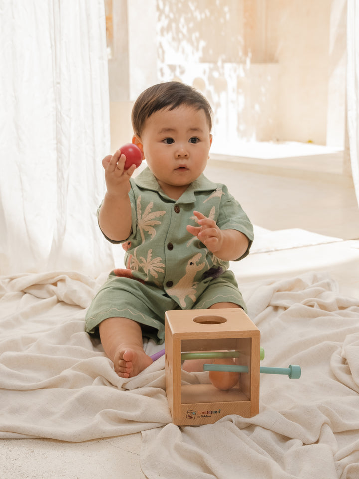 Bubble Montessori by Eichhorn Box with Balls