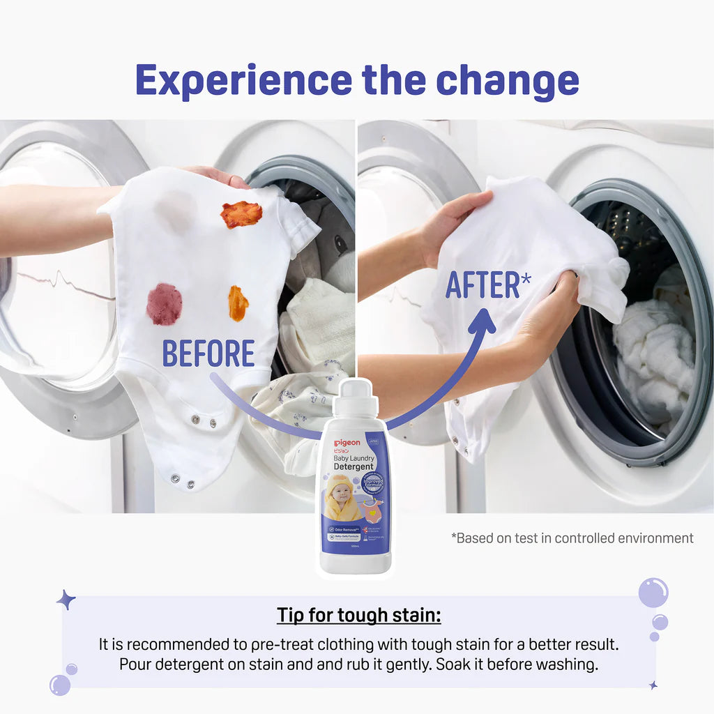 Pigeon Baby Laundry Detergent 450ml Refill (New)