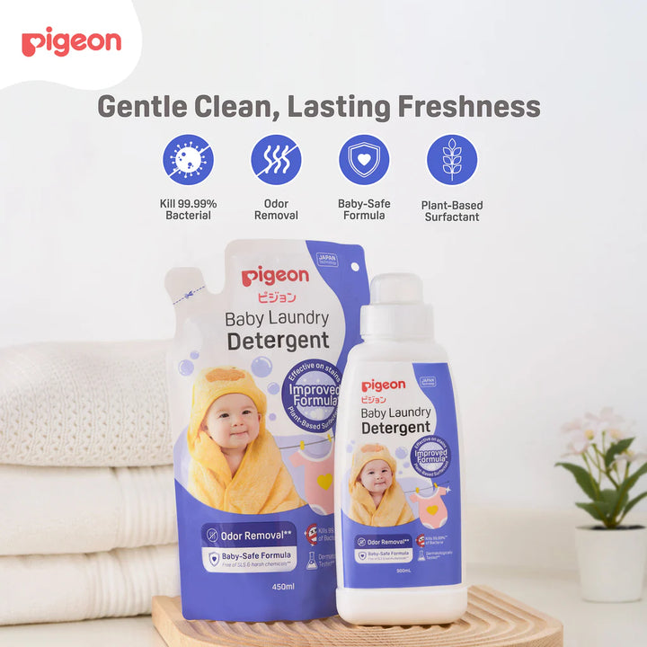 Pigeon Baby Laundry Detergent 450ml Refill (New)