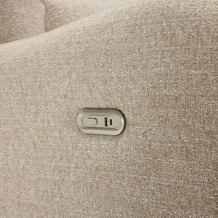 BabyRest Celeste Electric Nursery Chair - Pebble Weave