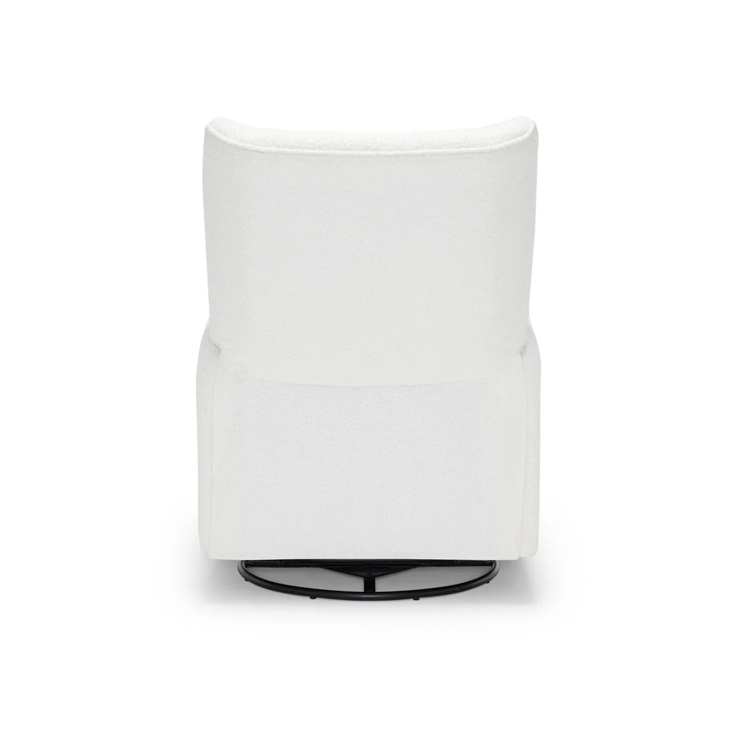 BabyRest Celeste Electric Nursery Chair - White Boucle