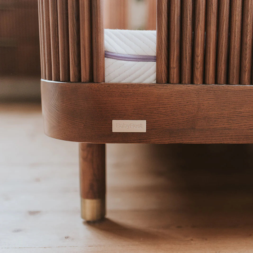Babyrest Juno Cot + Chest Bundle (Luxe Walnut)