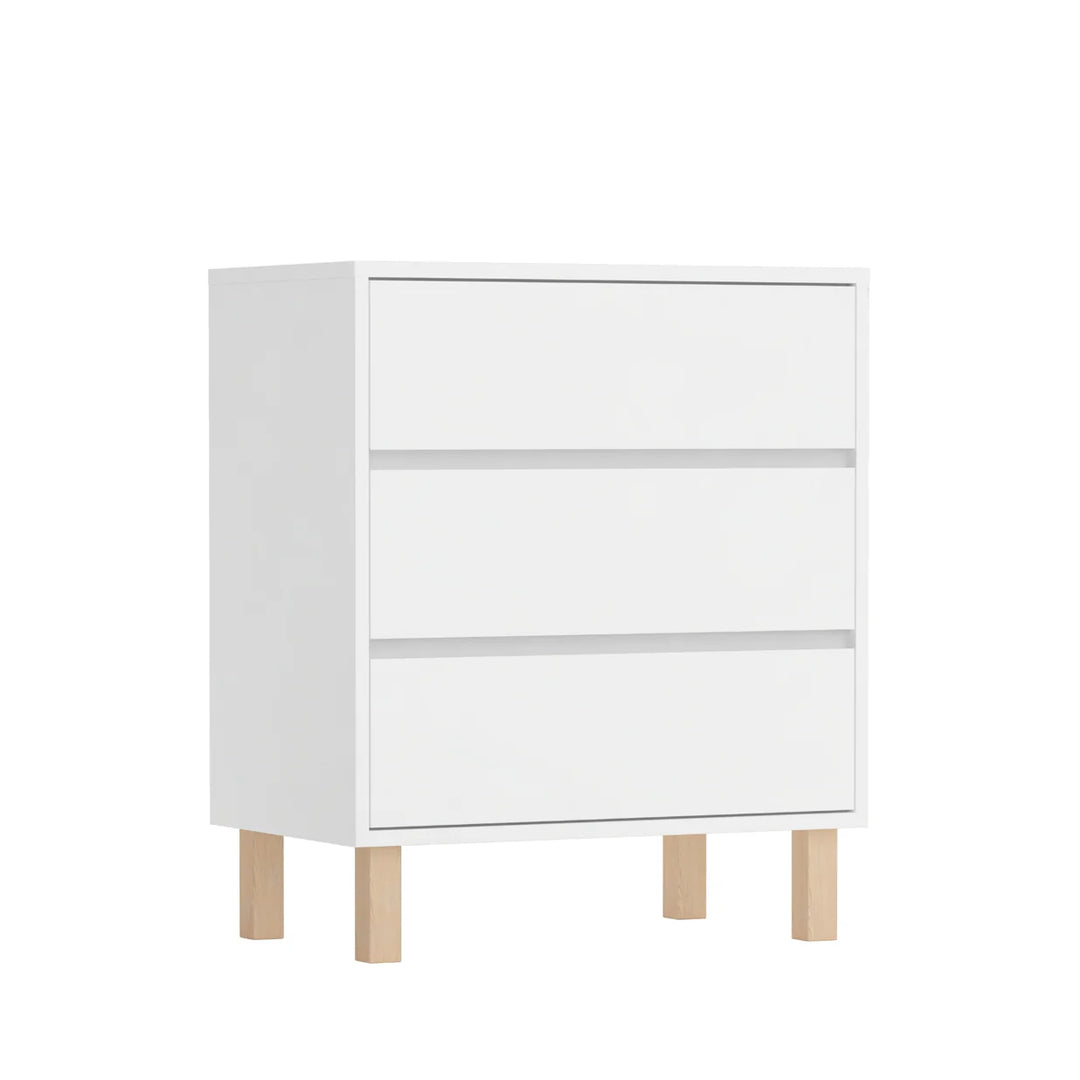 Babyrest Beaumont Chest 3 Drawer - White