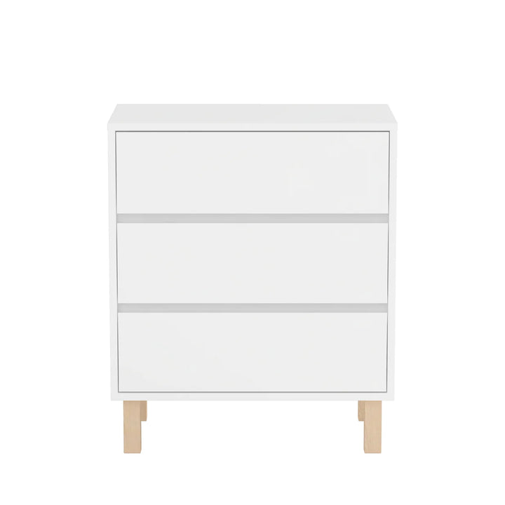 Babyrest Beaumont Chest 3 Drawer - White