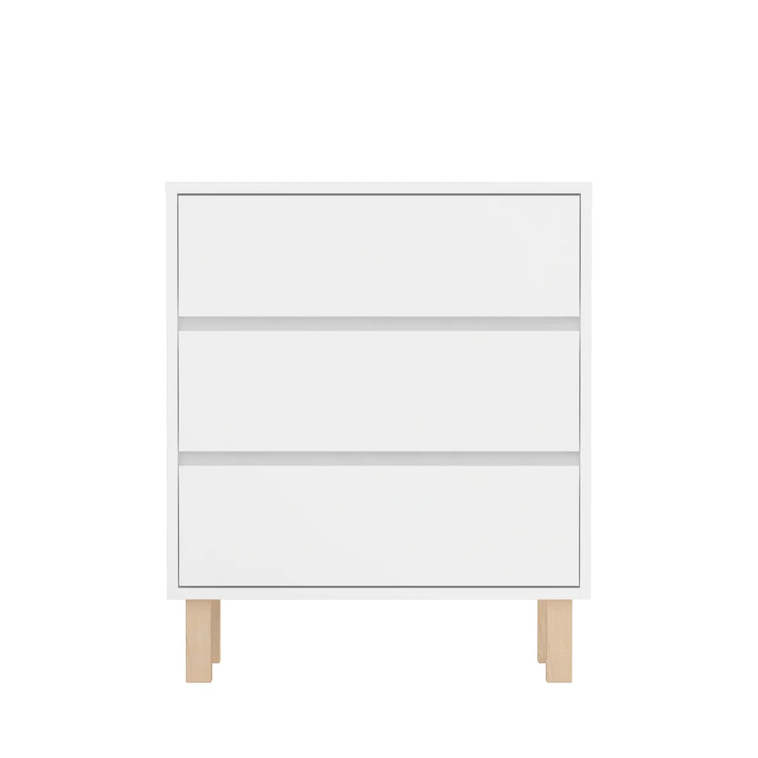 Babyrest Beaumont Chest 3 Drawer - White