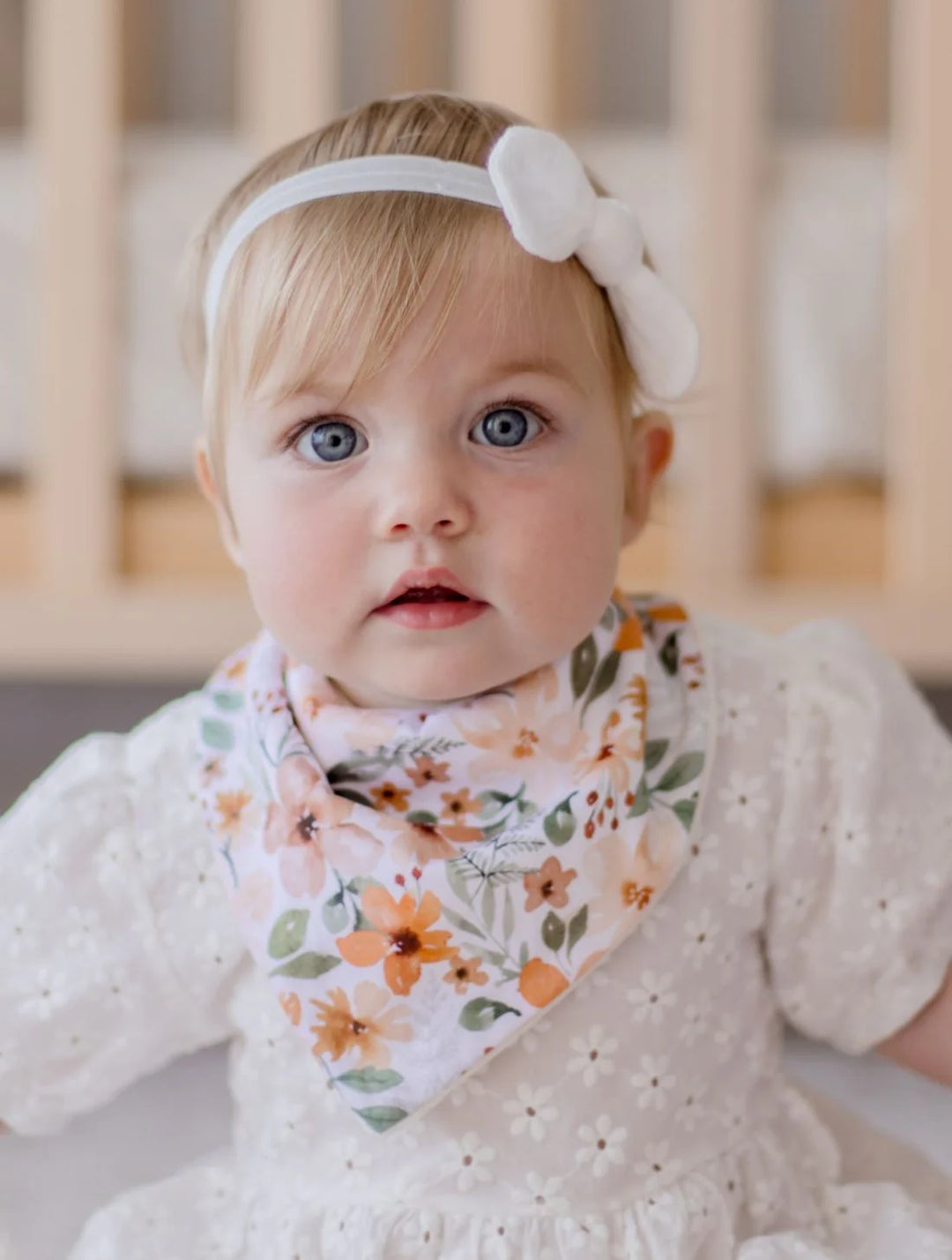 Bambella Designs Bandana Bibs 2 Pack | Bloom & Nude