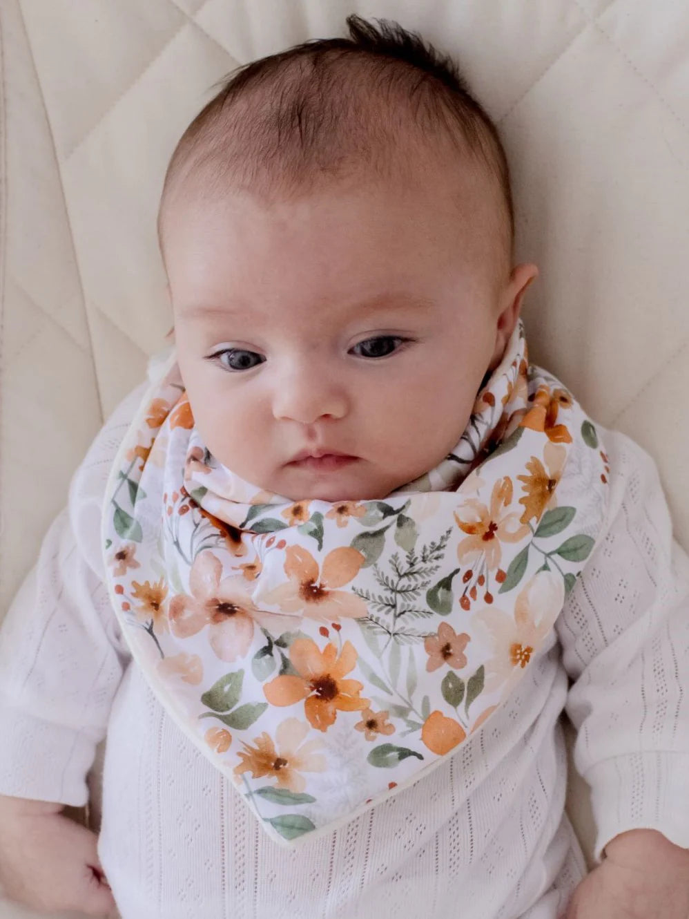 Bambella Designs Bandana Bibs 2 Pack | Bloom & Nude