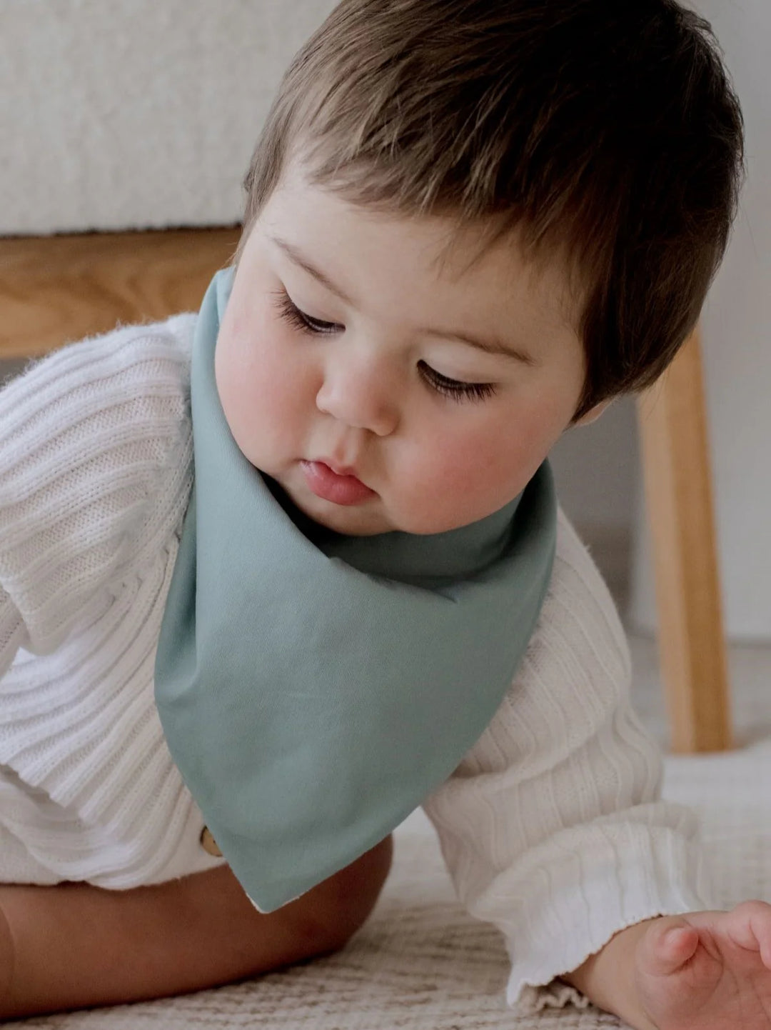Bambella Designs Bandana Bibs 2 Pack | Botanical & Lagoon