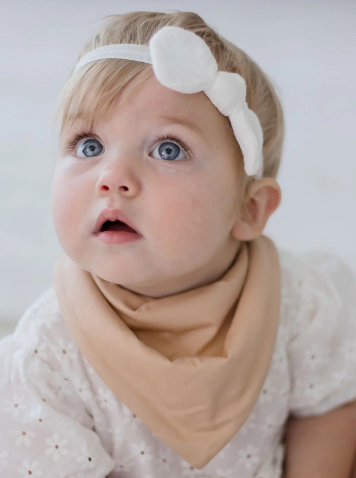 Bambella Designs Bandana Bibs 2 Pack | Bloom & Nude