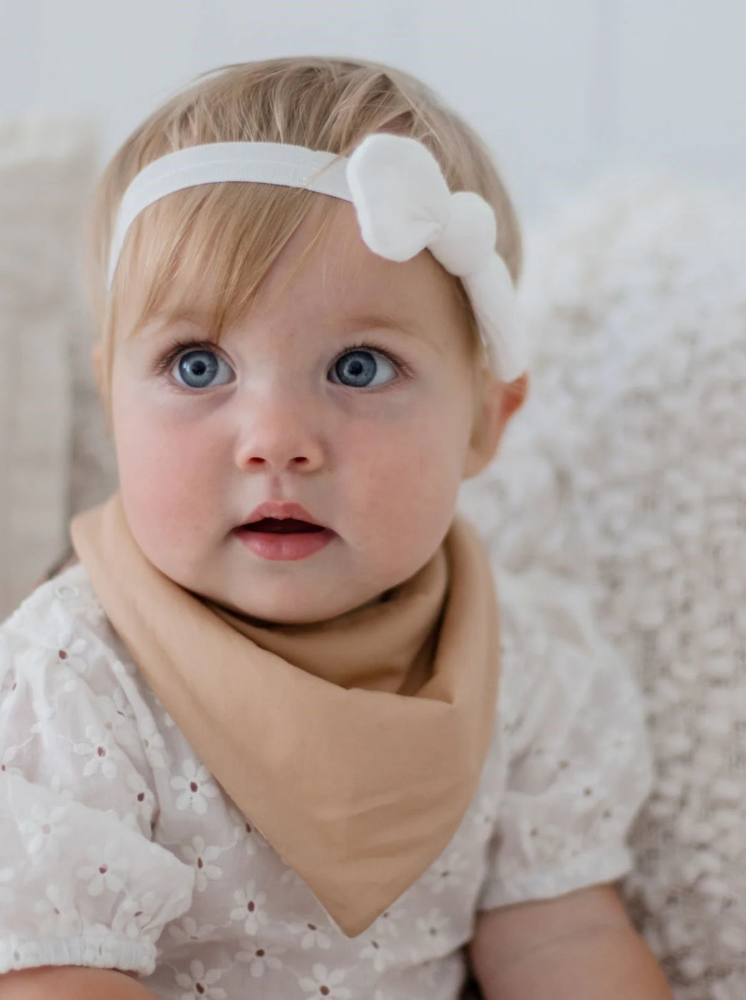 Bambella Designs Bandana Bibs 2 Pack | Bloom & Nude