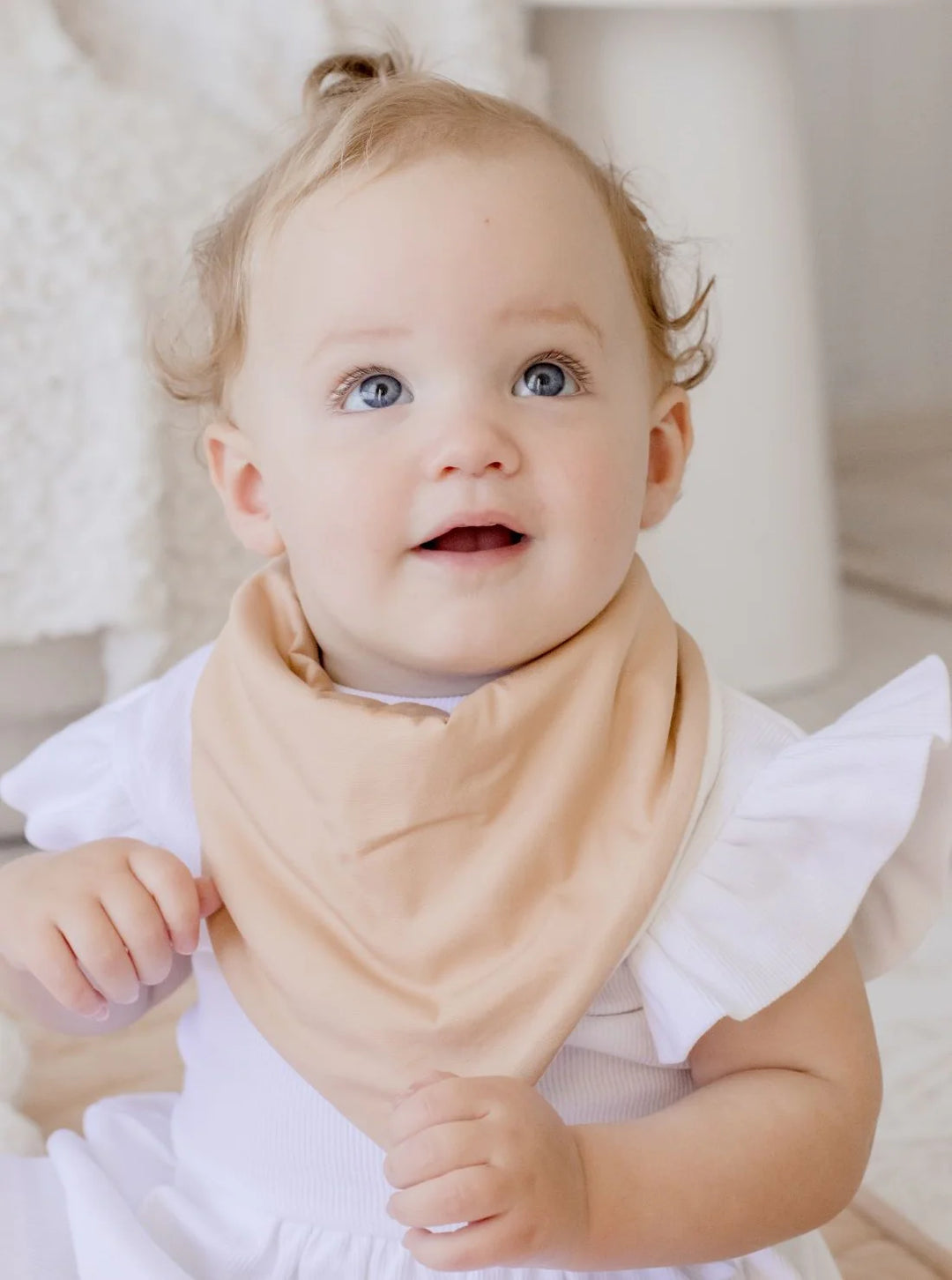 Bambella Designs Bandana Bibs 2 Pack | Bloom & Nude