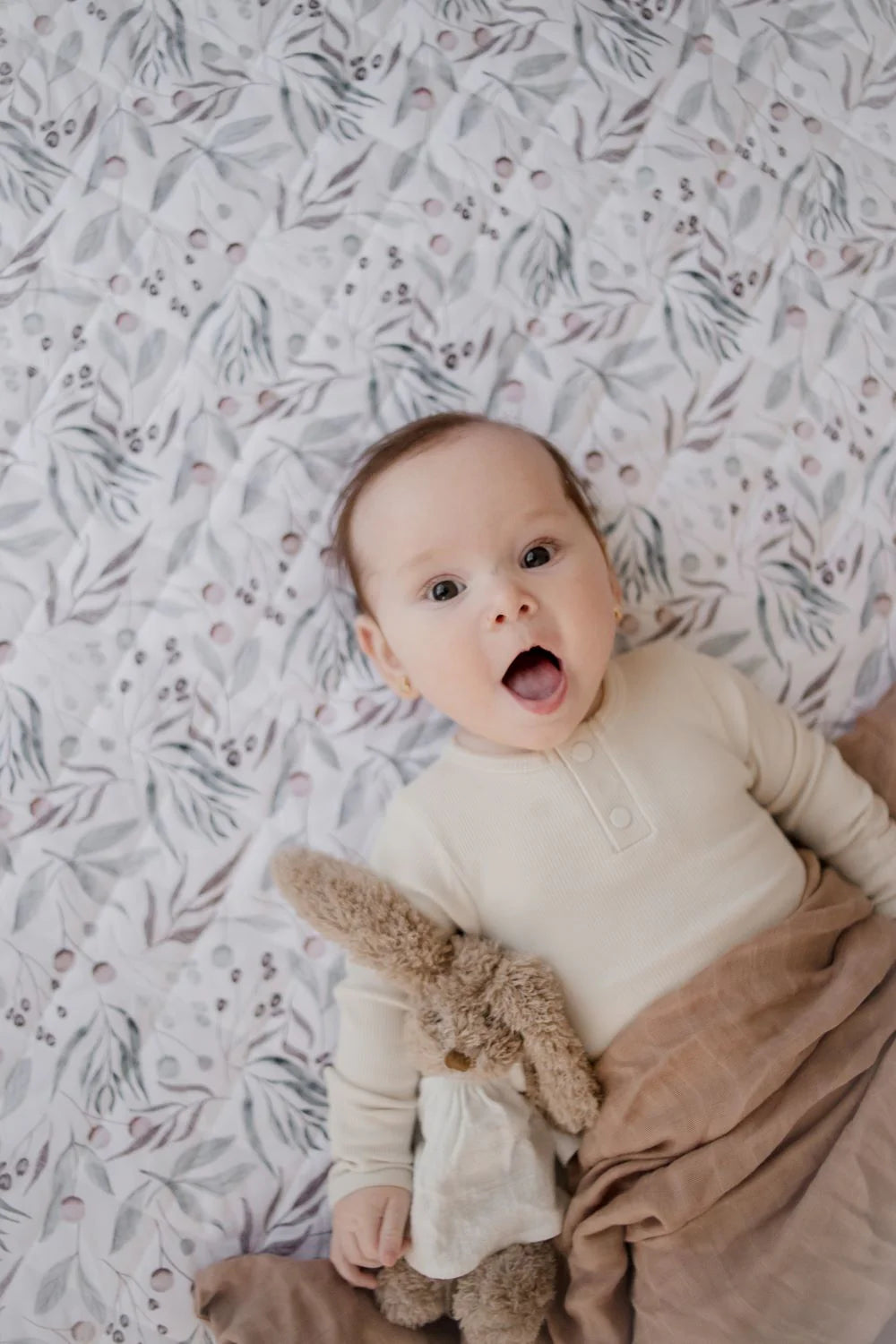 Bambella Designs Waterproof Padded Play Mat | Botanical