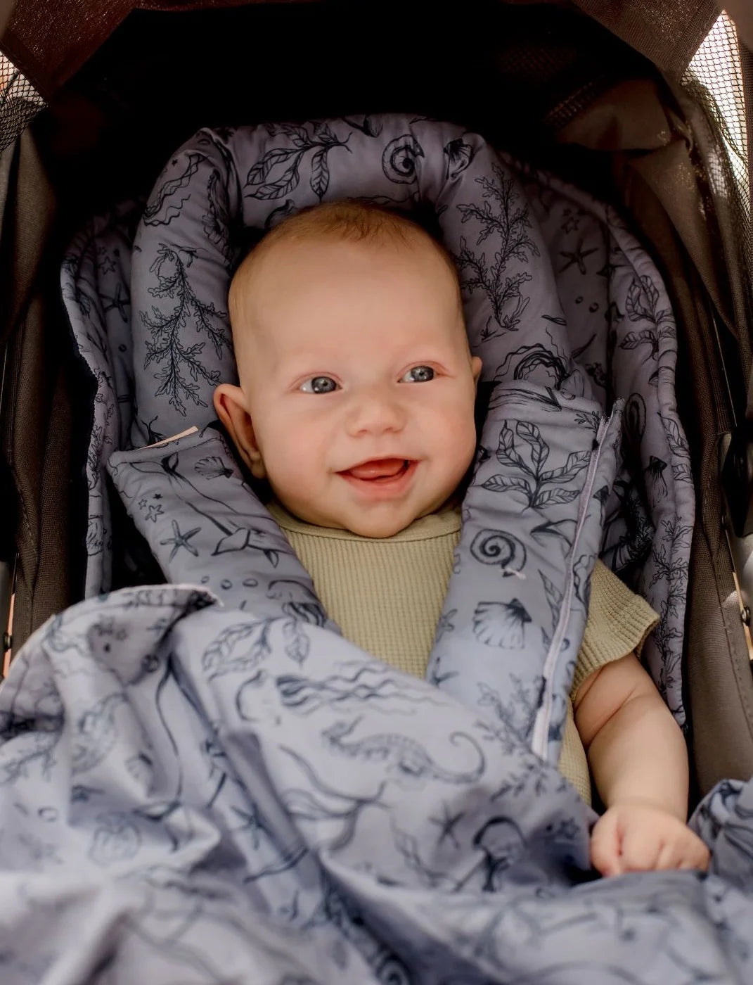 Bambella Designs Infant Head Support | Under the Sea
