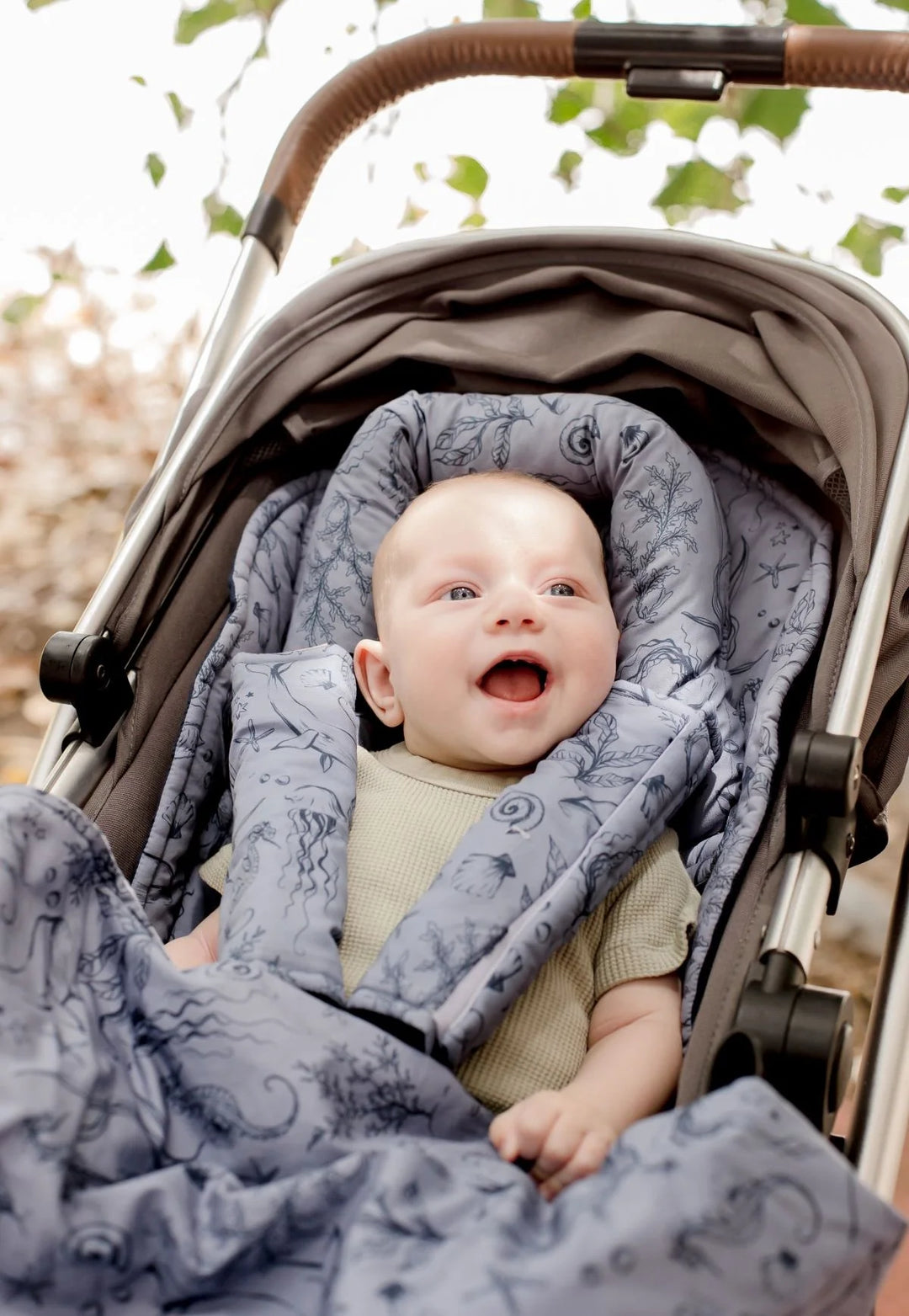 Bambella Designs Infant Head Support | Under the Sea