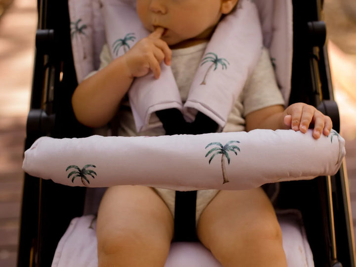Bambella Designs Pram Bar Cover | Malibu Sand
