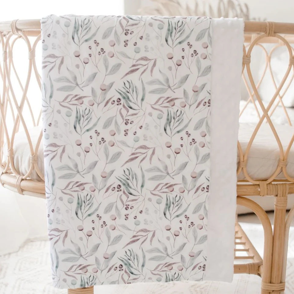 Bambella Designs Snuggle Blanket | Botanical