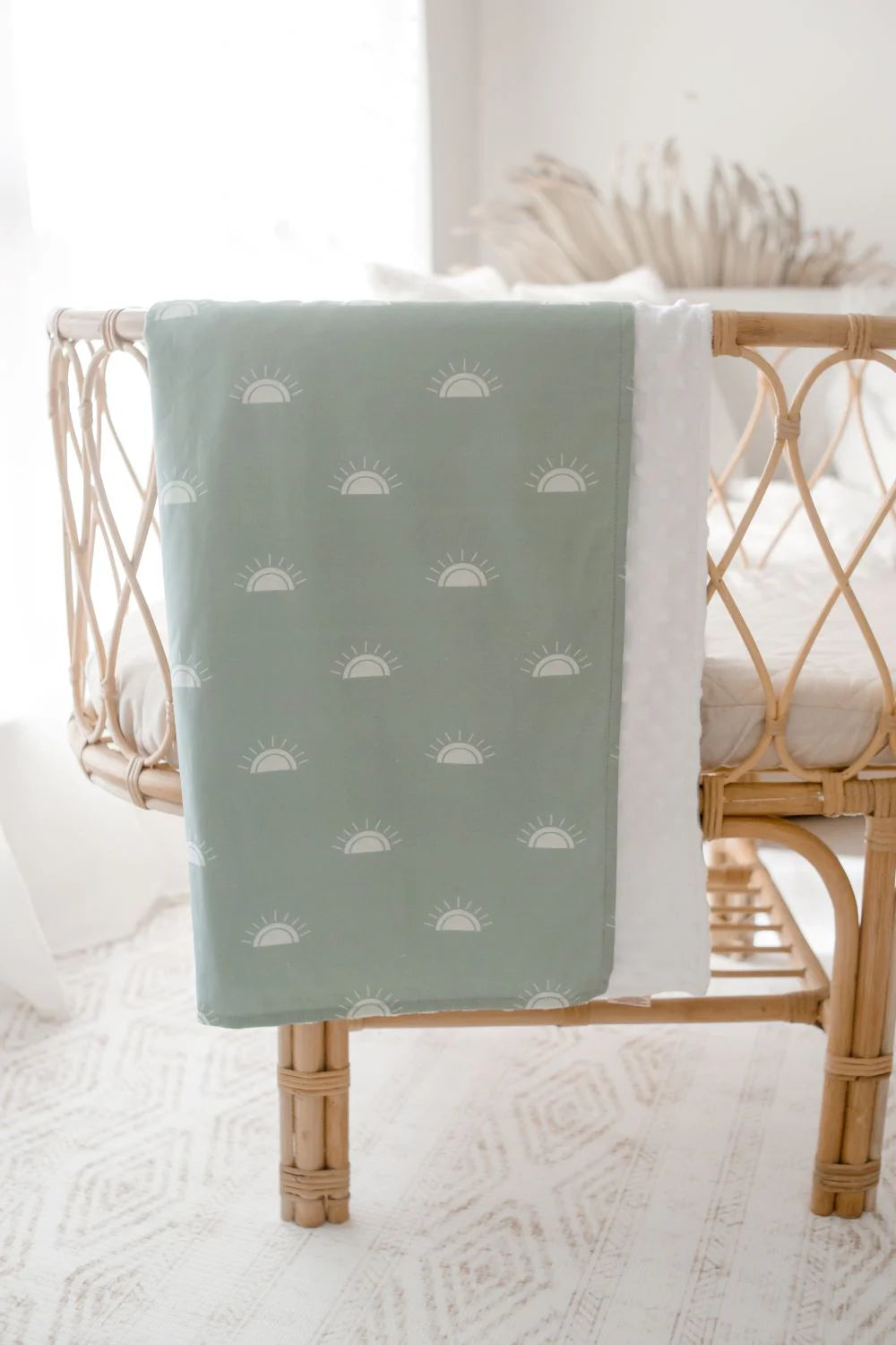 Bambella Designs Snuggle Blanket | Sage Sunshine