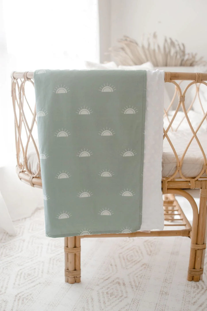 Bambella Designs Snuggle Blanket | Sage Sunshine