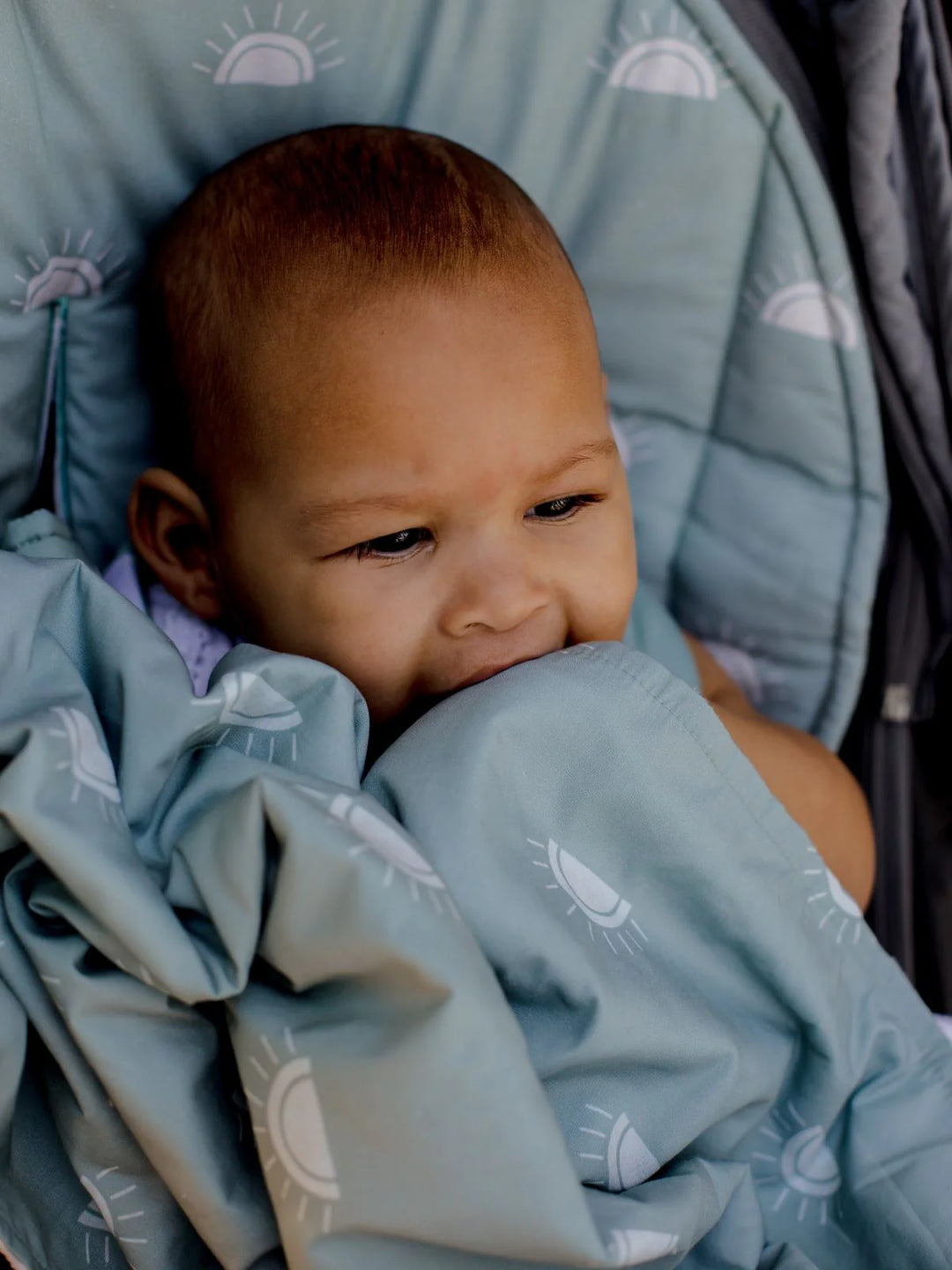 Bambella Designs Snuggle Blanket | Sage Sunshine