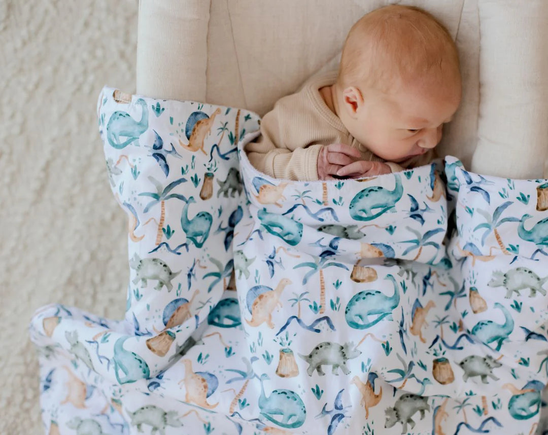Bambella Designs Snuggle Blanket | Wild Dinosaurs