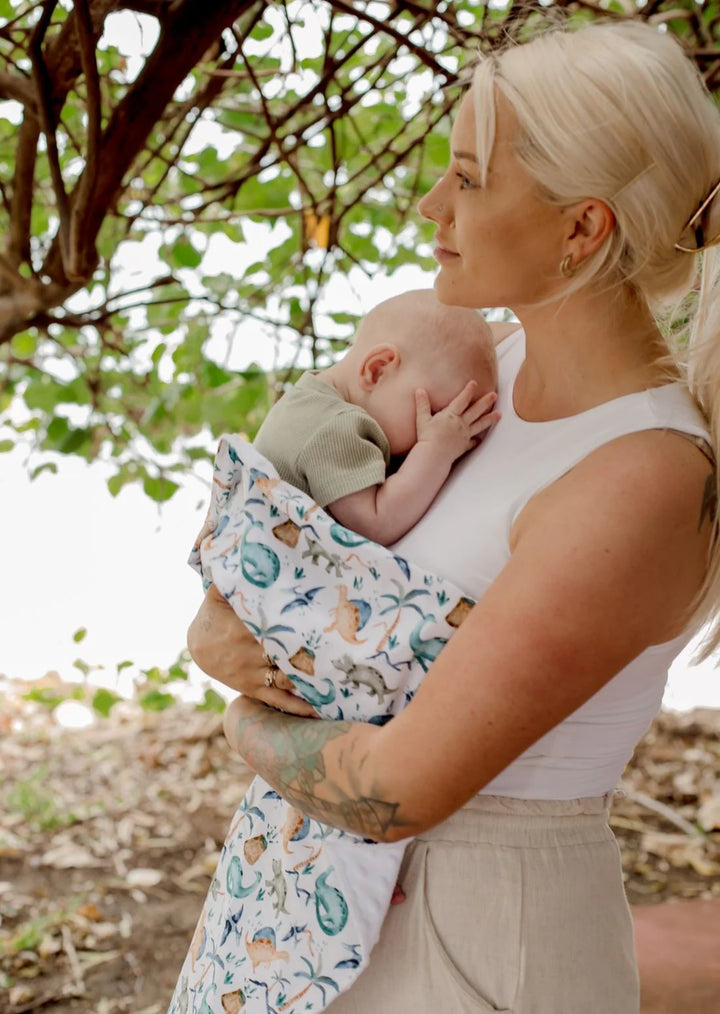 Bambella Designs Snuggle Blanket | Wild Dinosaurs