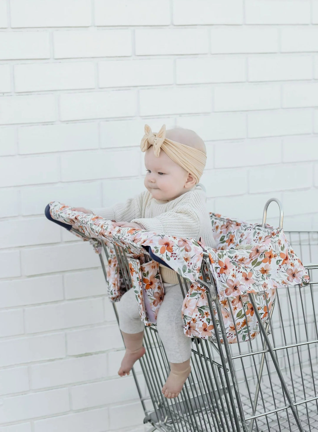 Bambella Designs Universal Padded Trolley Liner |Bloom