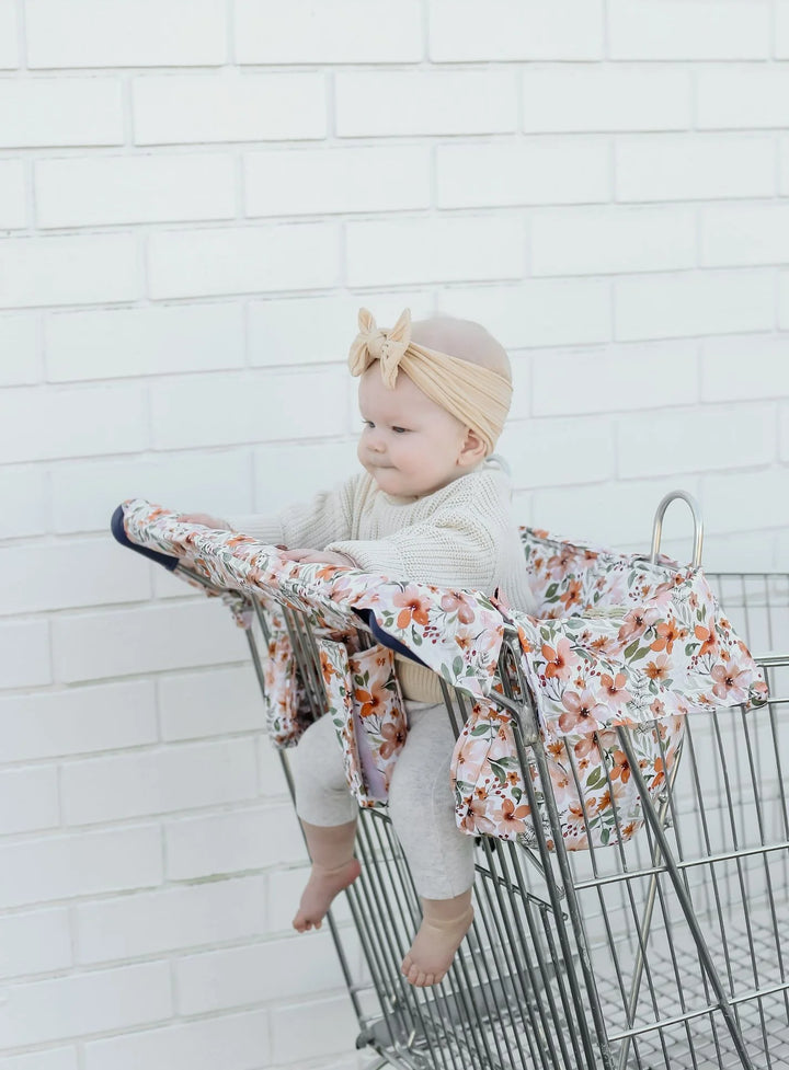 Bambella Designs Universal Padded Trolley Liner |Bloom