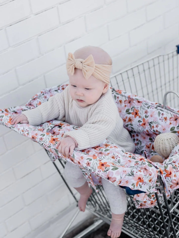 Bambella Designs Universal Padded Trolley Liner |Bloom
