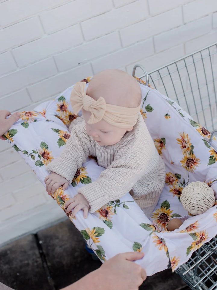Bambella Designs Universal Padded Trolley Liner |Sunny Days